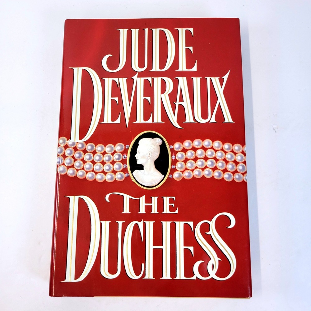 The Duchess Jude Deveraux Historical Romance Red Hardcover 1991 1st Ed Book